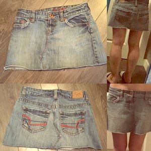 American Eagle denim mini